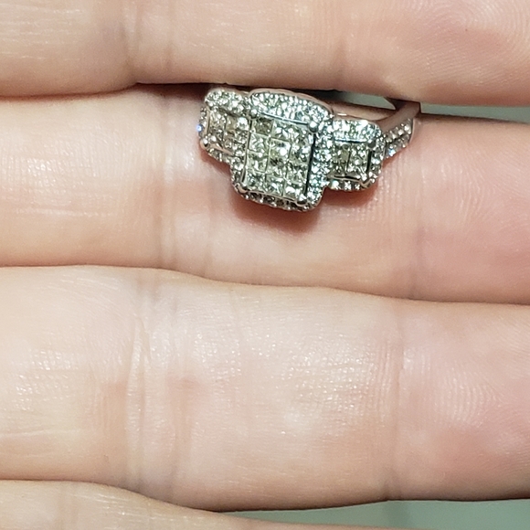 Zei 14kt Gold Diamond Ring 6.5 - Picture 6 of 14